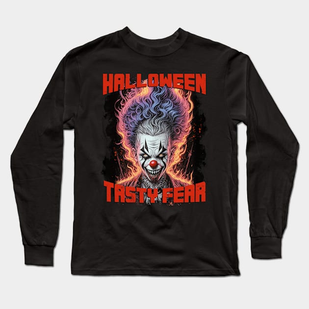 Pennywise Long Sleeve T-Shirt by Pictozoic